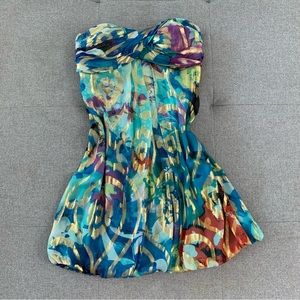 NWT Strapless formal mini dress